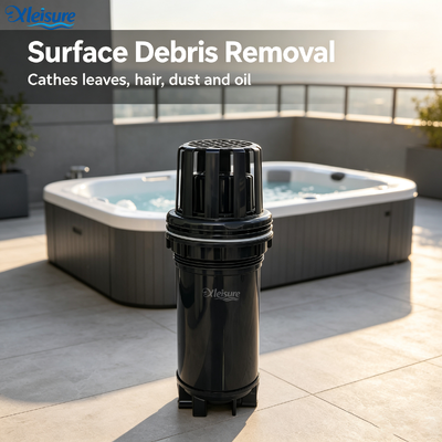 L-2125A ABS Material Hot Tub Spa Skimmer Water Surface Filter Basket Debris Collector Replacement for Spa Pool Factory