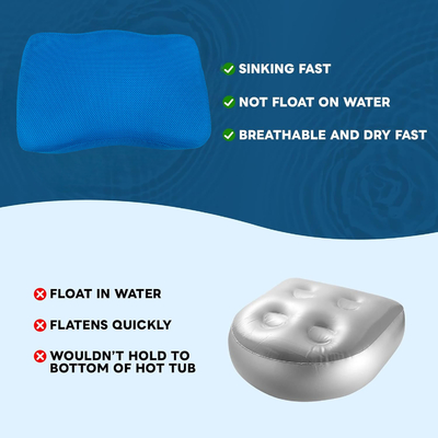Unleash the Full Potential of Your Spa Time with Our Weighted Hot Tub Booster Seat Spa Tub Accessories