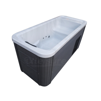 Rectangular Indoor Acrylic Cold Water Pool Cover All-in-One Cold Plunge Ice Bath Chiller Outdoor Insulated One Piece Bathtub