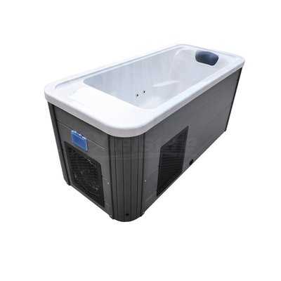 Rectangular Indoor Acrylic Cold Water Pool Cover All-in-One Cold Plunge Ice Bath Chiller Outdoor Insulated One Piece Bathtub