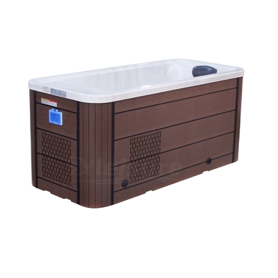 Rectangular Indoor Acrylic Cold Water Pool Cover All-in-One Cold Plunge Ice Bath Chiller Outdoor Insulated One Piece Bathtub