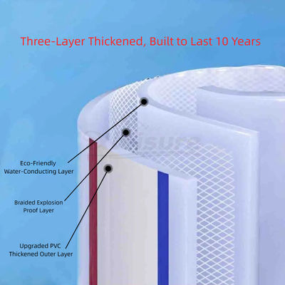 Modern Design Plastic Air Nozzle Connectors for Outdoor SPA Bathtubs PVC Garden Hose Pipe Shower Room Bathroom Hotel Accessories