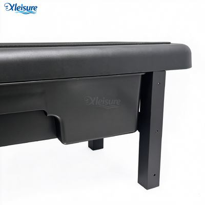 Outdoor Hot Tub Spa Side Bar Table with Large Storage Drawer, Spacious Anti-slip Table for Drinks Snacks Spa Accessories Storage